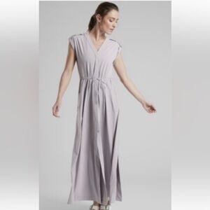 Athleta Light Purple Maxi Dress